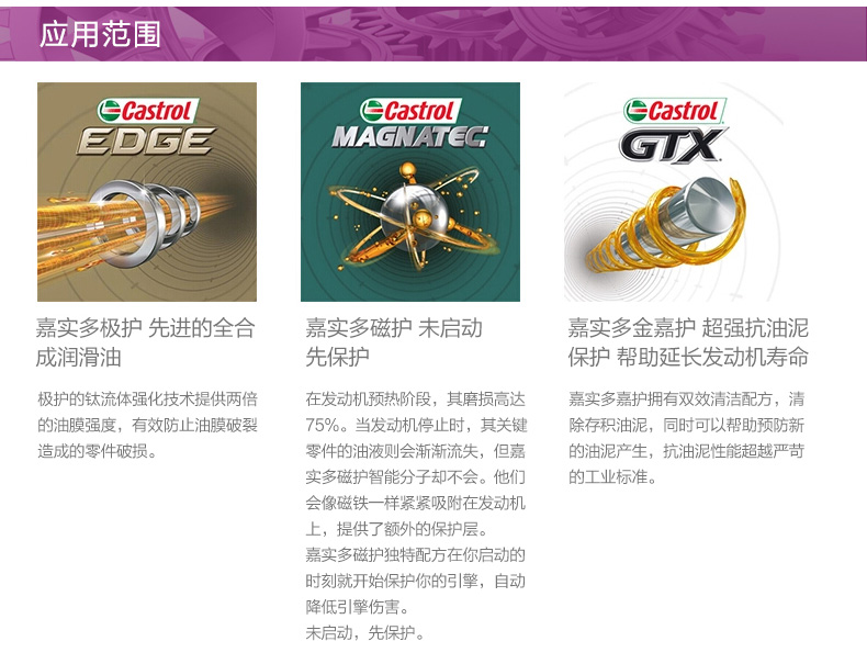 嘉實多 全合成機油 極護EDGE FST 5W-40 C3 SN 4L裝-第8張圖片-鄭州市冠恒貿易有限公司【官方網站】-車用潤滑油服務專家