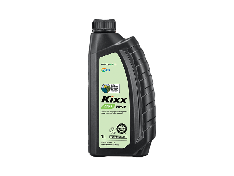 GS (Kixx) 凱升 BIO1 全合成機(jī)油 5W-30 SP級 植物基基礎(chǔ)油 1L